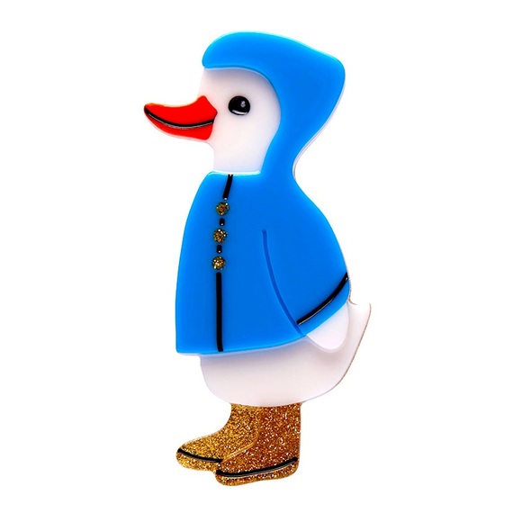 Erstwilder Jewelry - Duck Duck Splash” 2023” brooch by Erstwilder